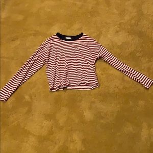 Red and White Stripped Shirt